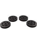 Set Of 4 Nylon Pulleys 94mm Bearing Pulley Wheels Designed For Cable Machines Weightlifting And Load Bearing Systems