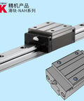 Ultra Smooth Linear Guide Rail System NAH25EMNPCZ1AA With K5 Add On Kit For Rock Solid Precision In CNC Machines, Robotics, And Automation Projects, High Load Capacity, Durable Carriage, Easy Install linear rail and carriage