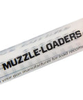 Magnum Charge Tubes For BH209 Muzzleloaders 150 Grain Powder Capacity with orange cap and clear tube showing measurements.