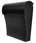 Heavy Duty Galvanized Wall Mount Mailbox Waterproof And Rust Resistant For Secure Mail And Small Package Storage With Modern Design