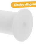 Awesome LIFKOME Silicone Wall Hole Plugs Cover Grommets For Cable Routing With Easy Install Antenna Protectors Keep Wiring Super Neat And Tidy Like A Pro white silicone wall hole plug display diagram