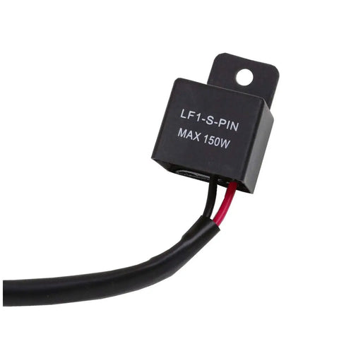 Plug N Play Electronic LED Flasher Relay For Motorcycles Hyper Flash Fix 12V Turn Signal Blinker Relay Durable ABS Build