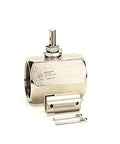 Drain Valve And Coupling Assembly Replacement For Commercial Foodservice Equipment 55152 OEM Quality Part Durable Seals Easy Install No Fuss Fit Reliable Performance Compatible With Commercial Fryer Drain Systems stainless steel