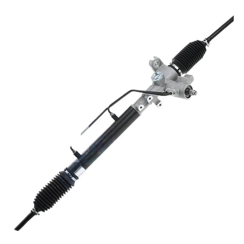Heavy Duty Power Steering Rack Compatible With VW Golf Jetta 1985-1992, showing a smooth black and silver assembly for easy handling.