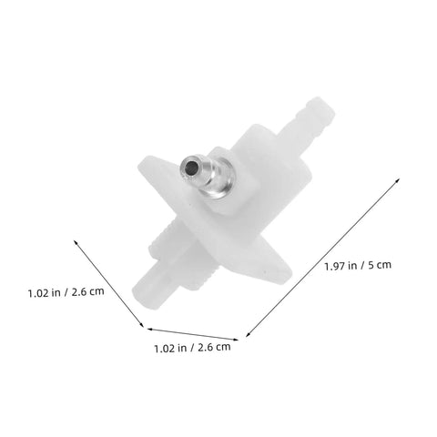 Hydrogen Oxygen Machine Control Valve Replacement with dimensions, suitable for Oxyhydrogen Inhalation Device use