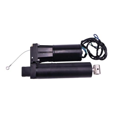 Two Wire Outboard Tilt And Trim Assembly For 75 To 115HP Mercury F-75 F-80 F-90 F-100 F-115 Motors, rugged black unit