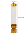 Wall Mounted Coffee Bean Dispenser With Clear Acrylic Jar For Busy Cafes And Brew Spots Detachable Sealed Hopper 65cm tall