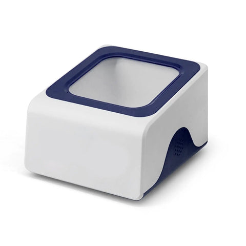 Desktop Barcode Scanner With Stand For Retail Use No Fuss Plug And Play Fast 2D 1D QR Code Reading USB Hands Free Scanner
