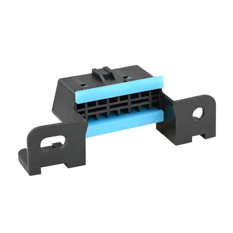 OBD II 16 Pin Female Replacement Wire Socket Connector Kit For Under Dash Install, J1962 Compliant OBD2 Port Shell Plug