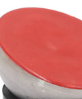 Red Sealing Ball Tool For Jewelry Making And Rings Engraving And Setting And Manufacturing Accessories Durable Crafting Gear For DIYers Makers Perfect For Handcrafted Jewelry Projects, close-up top view