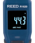 Compact Bluetooth Sound Level Meter With Real Time Data Logging, A And C Frequency Weighting, Fast And Slow Time Weighting, One Hand Operation, Magnetic Backing, And Smart Series For Quick Noise Checks On Site, blue handheld