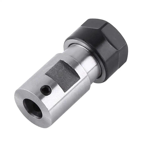 8mm Collet Chuck For CNC Milling Spindle Shaft Inner With Straight Shank And Clamping Nut Pro Grade Precision Ground For Deep Cuts Safe Smooth Milling Heavy Duty Tool Accessory For Machines