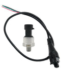 Go-To 200 Psi Fuel Pressure Transducer Sensor with Connector 1/8-27 NPT Thread Stainless Steel for automotive use