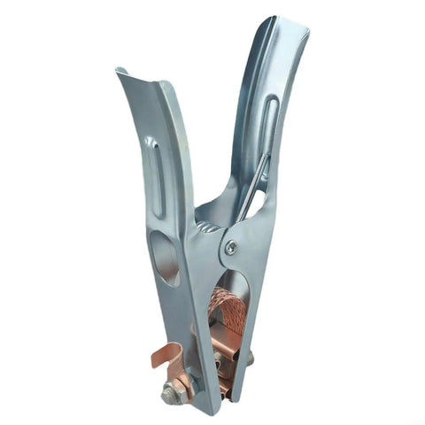 Heavy Duty Welding Ground Clamp For Mig Tig And Mma Welders with copper jaw and ergonomic handle for stable current flow
