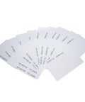125KHz RFID Proximity Cards Read Only 0.8mm PVC ID Cards for Door Entry Access Control and Attendance Systems EM4100 Compatible