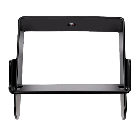 Heavy Duty Stainless Steel Leaf Spring Clamps 2 Inch Wide For Truck And Trailer Vehicle Stabilizing To Stop Axle Wobble And Boost Ride Control, black clamp close-up