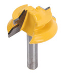 Lock Miter Router Bit For 45 Degree Wood Joinery Cut With Sturdy Alloy Build designed for smooth precision cuts in woodworking.