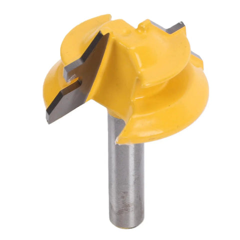 Lock Miter Router Bit For 45 Degree Wood Joinery Cut With Sturdy Alloy Build designed for smooth precision cuts in woodworking.
