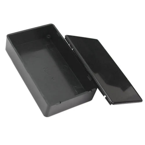 Open view of Five Pack Black Waterproof Plastic Electrical Project Case Junction Box 3.93 x 2.36 x 0.98 Inches Durable Weatherproof Enclosure