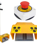 Built Tough Electric 50 Inch Heavy Duty Metal Roller For Smooth Sheet Metal Bending foot pedal and emergency stop switch