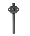Heavy Duty Flag Pole Mount For Jeep Gladiator JT Bed Rail with solid steel build and black powder coat finish.