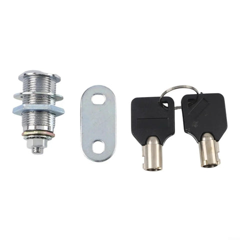 Zinc Alloy Tubular Cam Lock For Cabinets, Desks, Mailboxes, Drawers, And Toolboxes, Keyed Alike Security Cylinder With Two Keys, Reversible 30mm