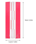 Self Adhesive Acrylic Hinges Pack Flush Mini Cabinet Hinges With Strong Double Sided Adhesive, 10cm x 4.2cm clear hinge