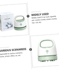 Fuss Free Rechargeable Desktop Vacuum Cleaner That Knocks Dust And Pet Hair To The Curb In Seconds, lightweight design for versatile cleaning.