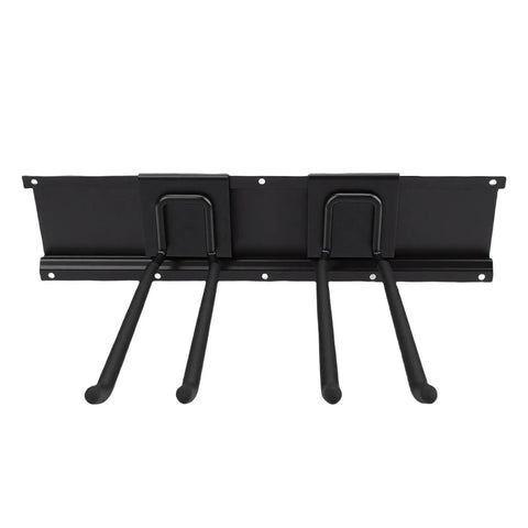 48 Inch Garage Tool Organizer Wall Mount Heavy Duty Storage Rack With 3 Rails And 6 Adjustable Hooks 300 Lb Load Capacity Yard Tool Hanger