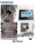 Heavy Duty Automatic Cable Wire Cutter And Stripping Machine Featuring Touch Screen Display And Smart Motion Controller view showing detailed components.