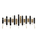 Slay Your Entryway With These Heavy Duty Metal Coat Hooks Wall Mounted For Living Room Bedroom Bathroom Closets Creative Multi Hook Design to Hang Coats Hats Purses Backpacks Space Saving Light Luxury That Slaps, featuring a gold and black modern design.