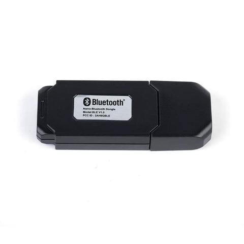 Bluetooth Adapter for PC and Laptop No Cable Needed Wireless Module for Easy Programming With mBot Codey Rocky Ranger Ultimate Starter Low Latency Data Transmission, black USB dongle