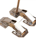 3-Inch Cabinet Hinge No-Drill Cupboard Door Hydraulic Hinges Soft Close Multi Purpose Furniture Hardware