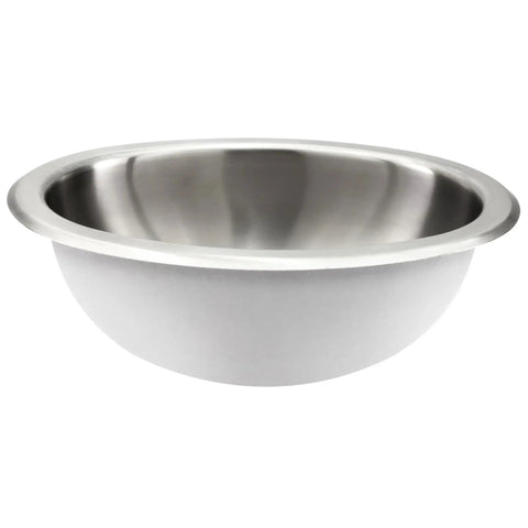 Stainless Steel RV Oval Sink With Single Bowl 10x13 Inch, 1.5 Inch Drain, No Faucet Included, durable design for compact spaces