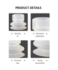 Heavy Duty Pneumatic Suction Cup Big Head With Silicone Nozzle details showing seamless fit and adsorption stabilization