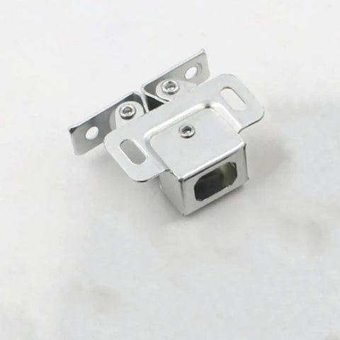 Heavy Duty Cabinet Door Catch Ball Latch With Stainless Steel Roller for cupboard and drawer doors, top angle view