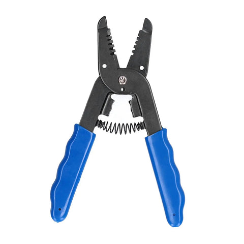 Alloy Steel Wire Stripping Pliers With Built In Crimping Tool And Cutting Mouth Ruler Scale For Electricians 0.2mm To 1.25mm Wire Size
