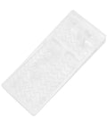 Transparent Door Stopper Set Of 10 Non Slip Holders For Home And Office High Friction Quadrate Shape 4 By 9.4 Cm close-up view