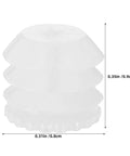 Cabinet Door Repair Kit With White Plastic Dowel Pins And Self Tapping Screws Easy DIY Friendly Installation For Vanity Doors And Home Storage Durable Hinge Dowels And Hardware Pack Of 600, white pin 0.35in