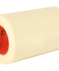 General Purpose Crepe Masking Tape For Painting Projects 6 Inch Wide By 180 Feet Indoor Use With Solvent Free Rubber Adhesive