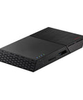 Six Terabyte Nex Gen Nas Server Loaded With Twelve Nvme M Two Ssds And Four Gigs Of Ram Boasting Ten Gb Ethernet And Blazing Fast All Flash Architecture For Zero Lag Media Editing Or Business Backups in sleek black design.