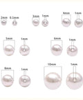 Butter Smooth Imitation Pearl Spacer Beads Kit With 10 Boxes Of 3 To 14 Mm Assorted Sizes For Diy Jewelry Making Craft Supplies And Hobby Projects Includes Beige Tool Set sizes ranging from 2mm to 10mm