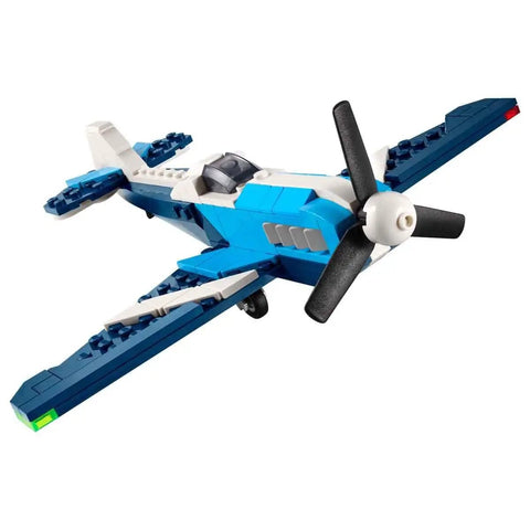Air Racer 3 In 1 Building Set For Kids Ages 7 8 9 Build Jet Plane Helicopter And Airship With Moving Propellers And Wheels STEM Toy