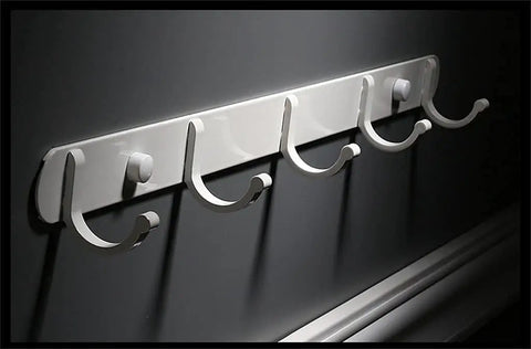 Built Tough Wall Mounted Coat Hook Heavy Duty Robe And Towel Hanger Solid Zinc Alloy vintage style coat hook on wall.