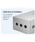 Stainless Steel Outdoor Electrical Enclosure With Waterproof Junction Box For Industrial And Coastal Environments Beefy 304 Alloy Steel Shell Dual Door Weather Shield Dustproof Rugged Corrosion Resistant Easy Mounting And Safe Cable Entry, side vents