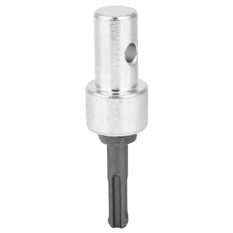 Heavy Duty Earth Auger Drill Bit Adapter For Electric Drills With Round Shank 200mm 2 Pit 2 Slot Connector Arbor Ice Fishing Ready