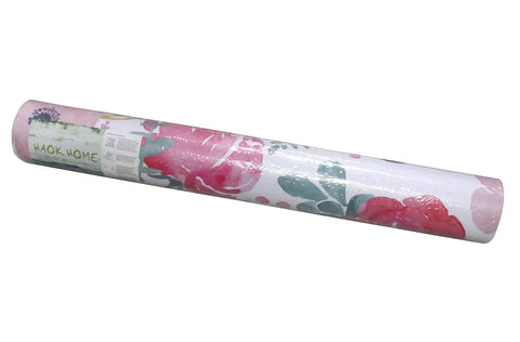 Peel And Stick White Floral Wallpaper With Pink Peonies And Eucalyptus For Nursery Or Bedroom Boho Vibe Removable Vinyl Contact Paper
