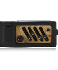 Acoustic Guitar Preamp With 4 Band EQ Equalizer Onboard Pickup System In Wood Grain Finish Prewired Easy Install Front View