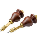 Heavy Duty Adjustable Trammel Points Set With Smooth Hardwood Handles And Precision Pencil Leads for drawing circles