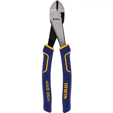 VISE-GRIP Diagonal Cutting Pliers 8 Inch With Induction Hardened Cutting Edge ProTouch Grips For Comfort Nickel Chromium Steel ANSI